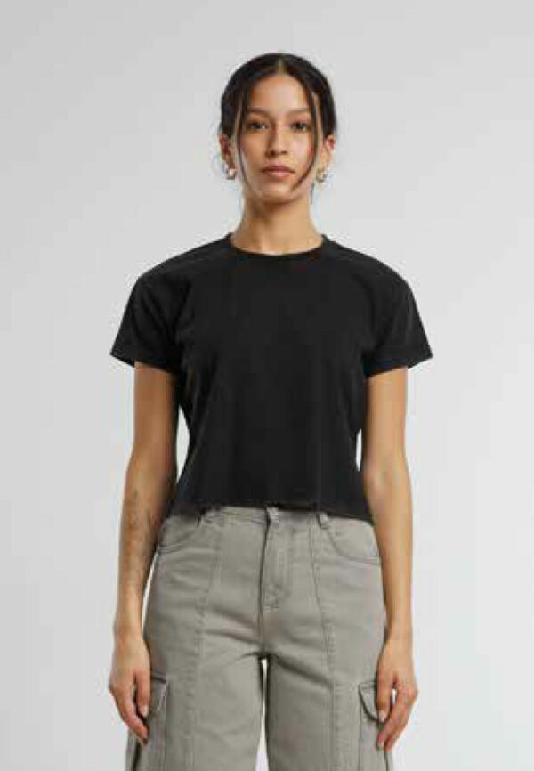 REF305 - Ladies Vintage Cropped Tee 210 grm