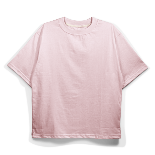 TSHIRT BOXYFIT Luxury 240grms ROSE