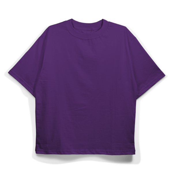 TSHIRT BOXYFIT Luxury 240grms VIOLET