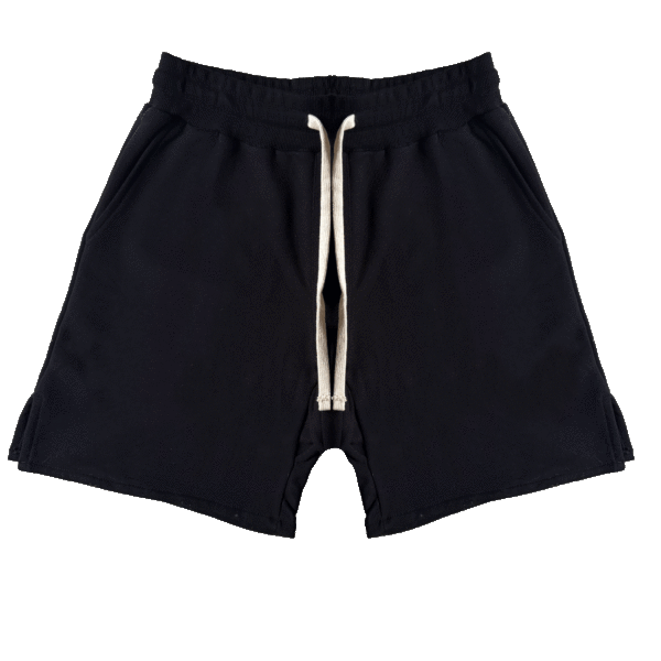 campionatura SHORTS ìLuxury 390grms BLACK