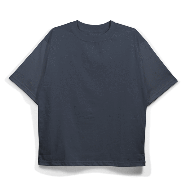TSHIRT BOXYFIT Luxury 240grms VINTAGE BLUE