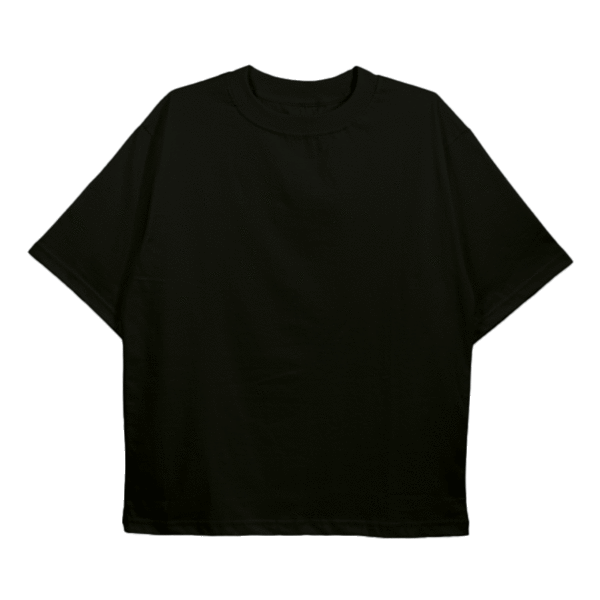 TSHIRT BOXYFIT Luxury 240grms BLACK