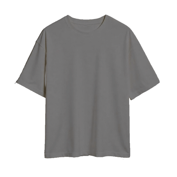 TSHIRT OVERSIZE 180grms DARK GREY